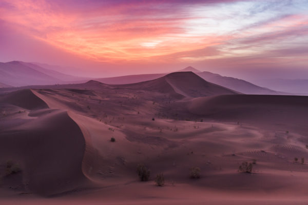 Wüsten-Sonnenuntergang