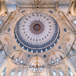 Cupola of Eyüp Sultan Mosque (Eyüp Sultan Camii) in Istanbul
