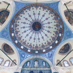 Cupola of Sokollu Mehmet Pasha Mosque (Sokullu Mehmet Paşa Camii) in Istanbul