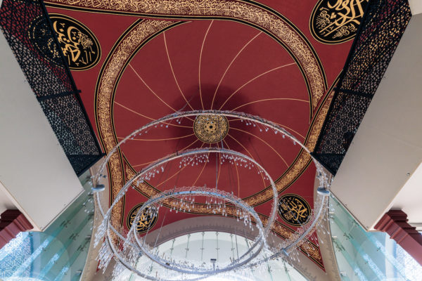 Kuppel der Schakirin Moschee (Şakirin Camii) in Istanbul
